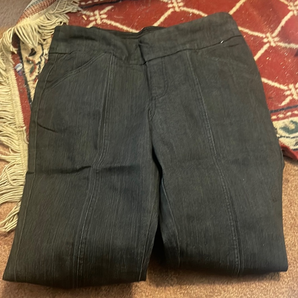 Black cargo pants size 14